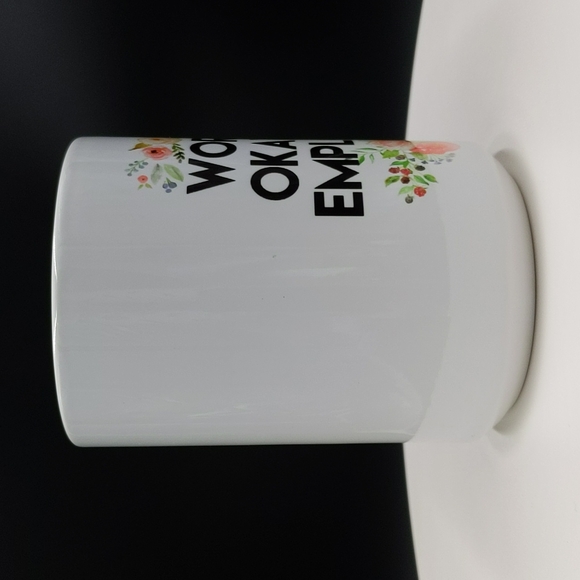 World's Okayest Employee Coffee Tea Mug - Picture 3 of 7